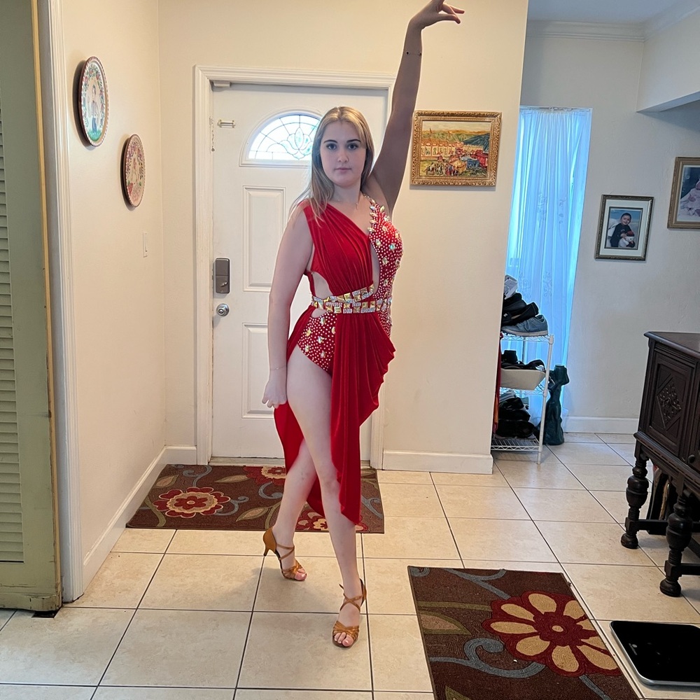 Rhythm/latin Competition Dress - Picture 13 of 13